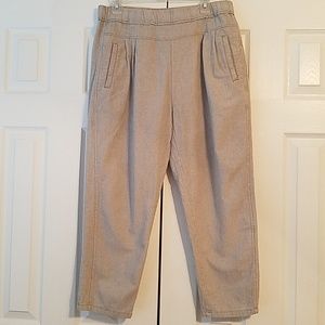 Hei Hei Light Gray Medium M Cotton Joggers Pants